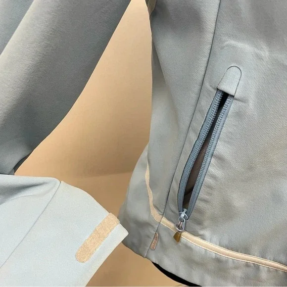 Columbia Titanium Softshell Omni Shield Light Blue Shell Jacket - Picture 6 of 13